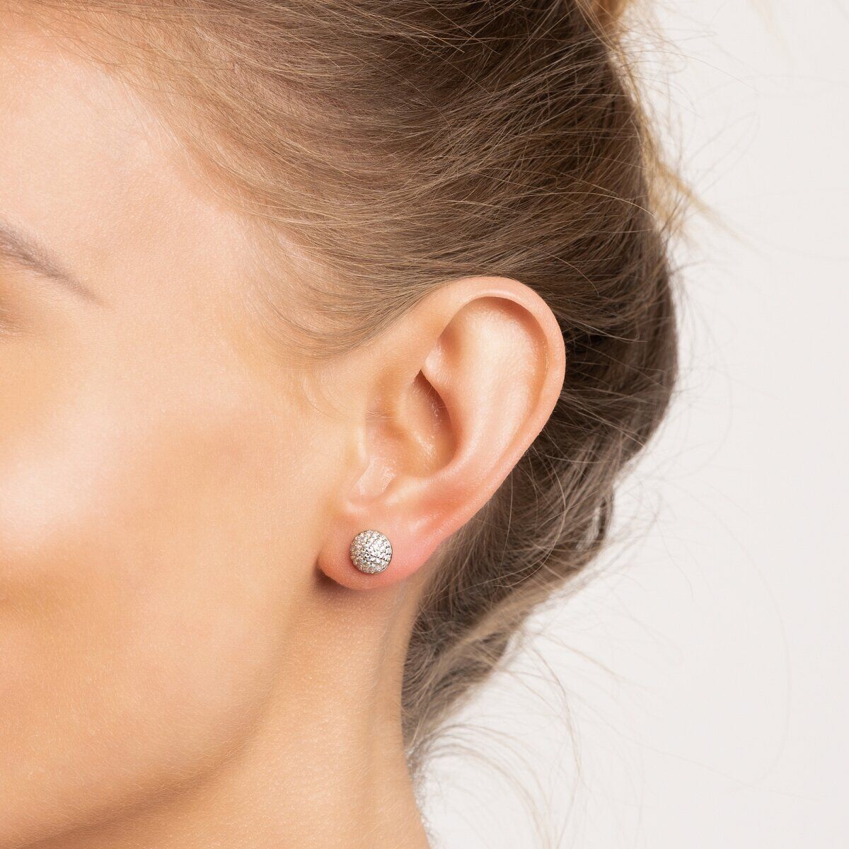 Seinerzeit White Bamboo Earrings SZA-2990-308 Seinerzeit White Bamboo Earrings SZA-2990-308