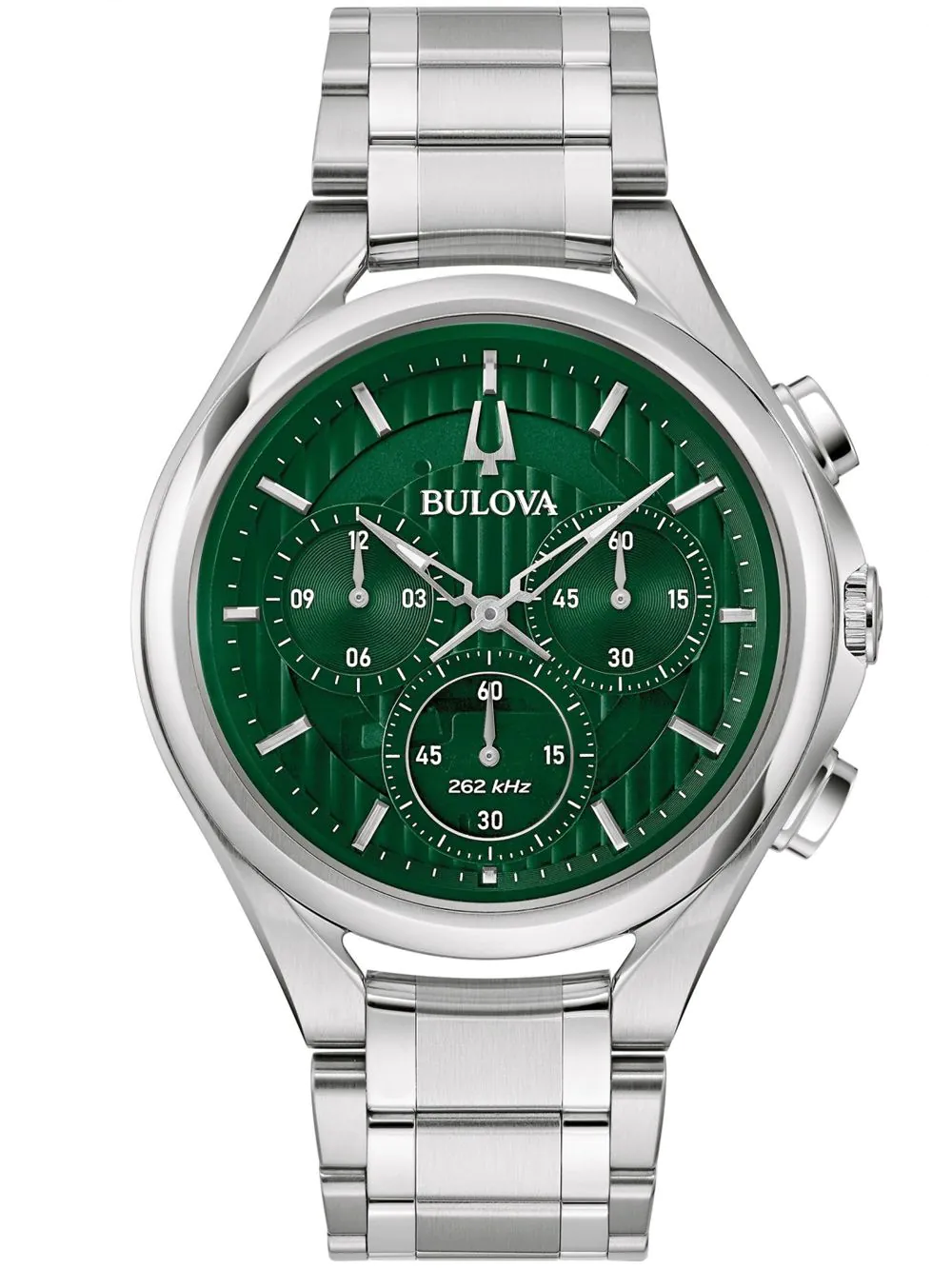 Bulova Herrenuhr Curv Chronograph 96A297