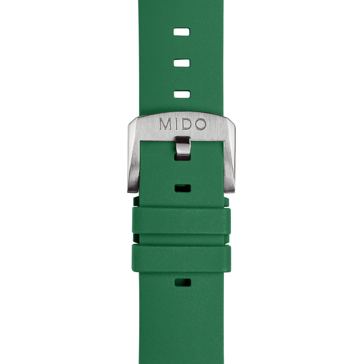 Mido replacement strap rubber green 22 mm