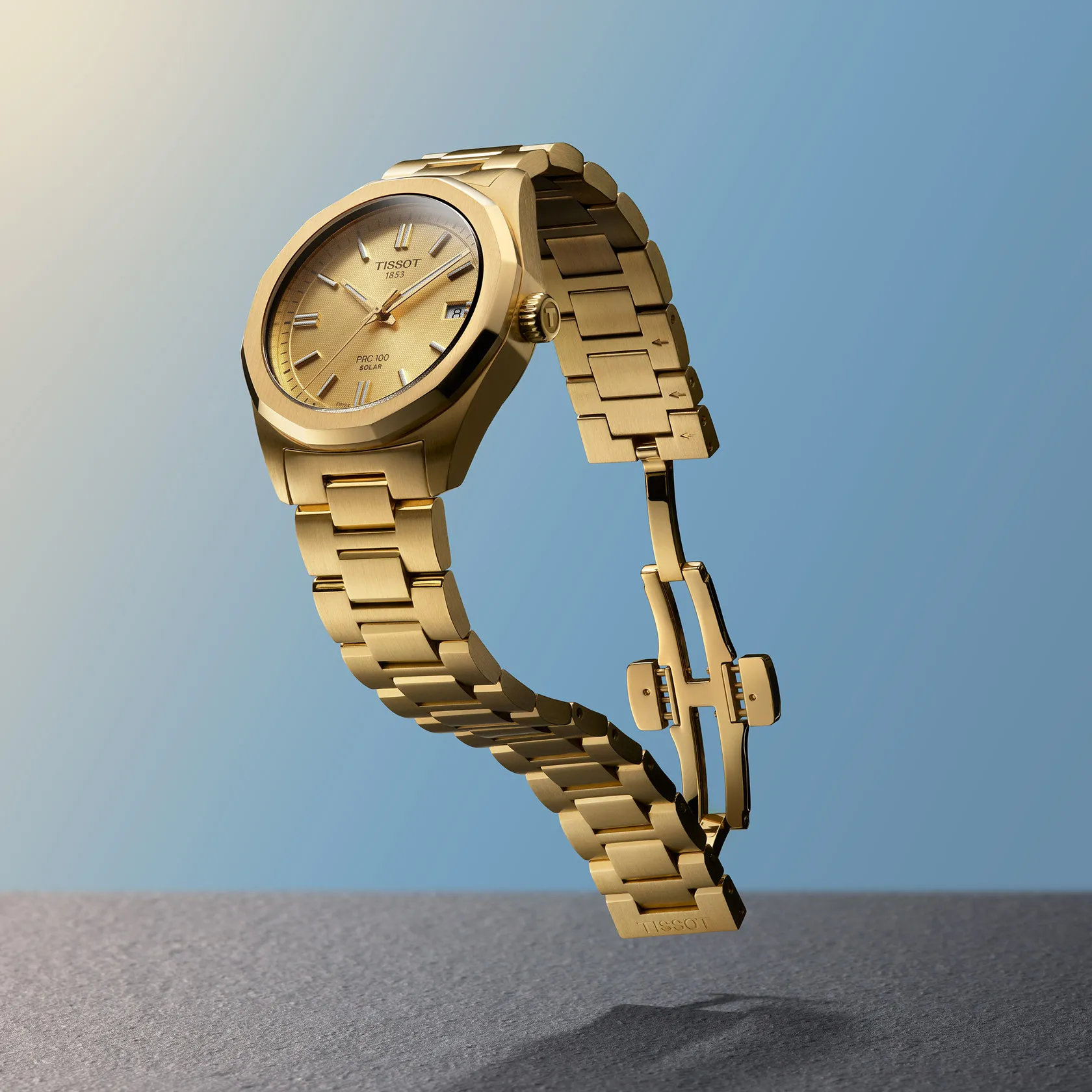 Tissot PRC 100 SOLAR QUARTZ 34MM Women's Watch T151.822.33.021.00