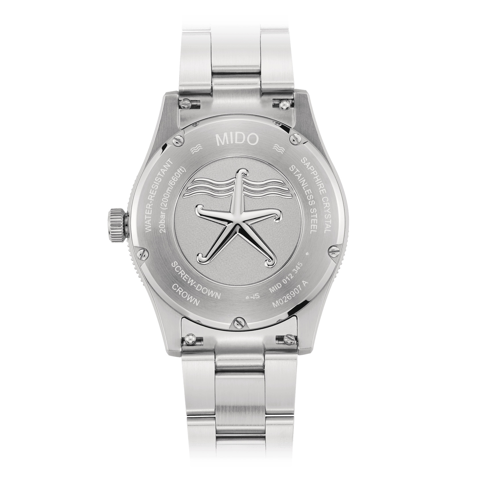 M026-907-11-061-00_1_back_1 Mido Ocean Star Automatic Slim Men's Watch M026.907.11.061.00