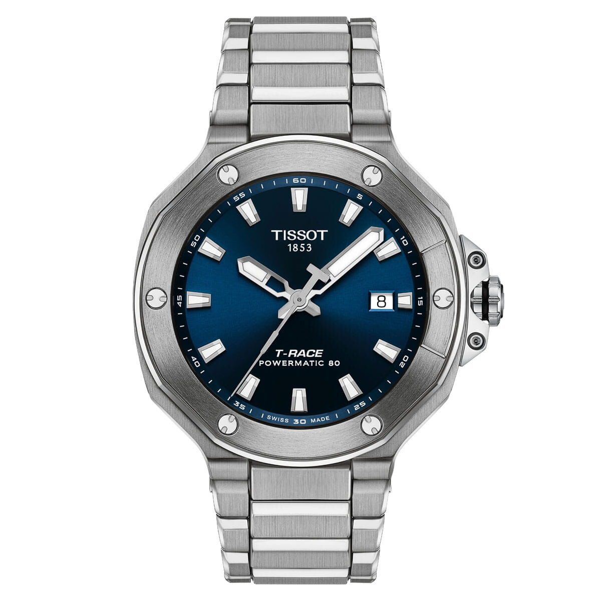 Tissot-T-Race-Powermatic-80-41mm-Herrenuhr-Blau-T141-807-11-041-00 Tissot T-Race Powermatic 80 Men's Watch T1418071104100
