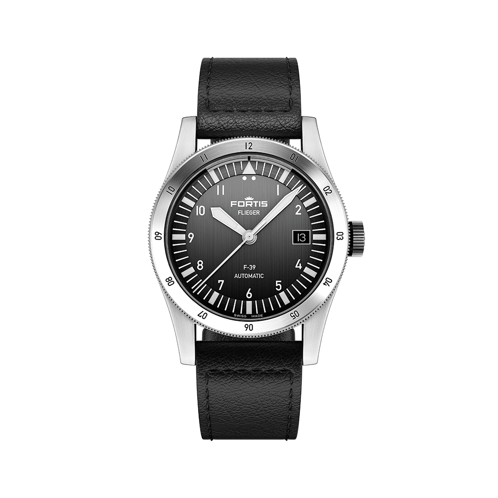 Fortis FLIEGER F-39 Automatic Black Herrenuhr F4220016