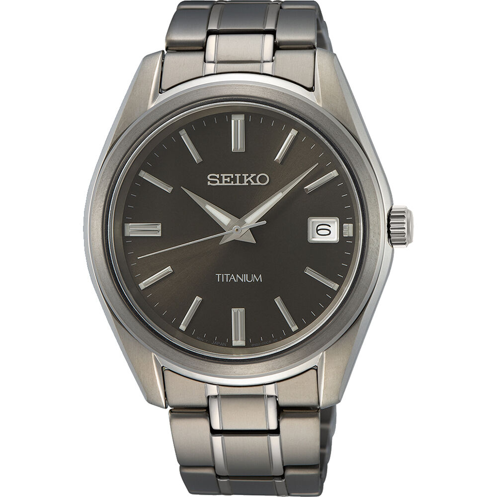 Seiko Herrenuhr Quarz Titan SUR375P1