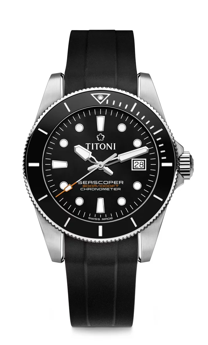 Titoni Seascoper 300 Herrenuhr 83300 S-BK-R-702