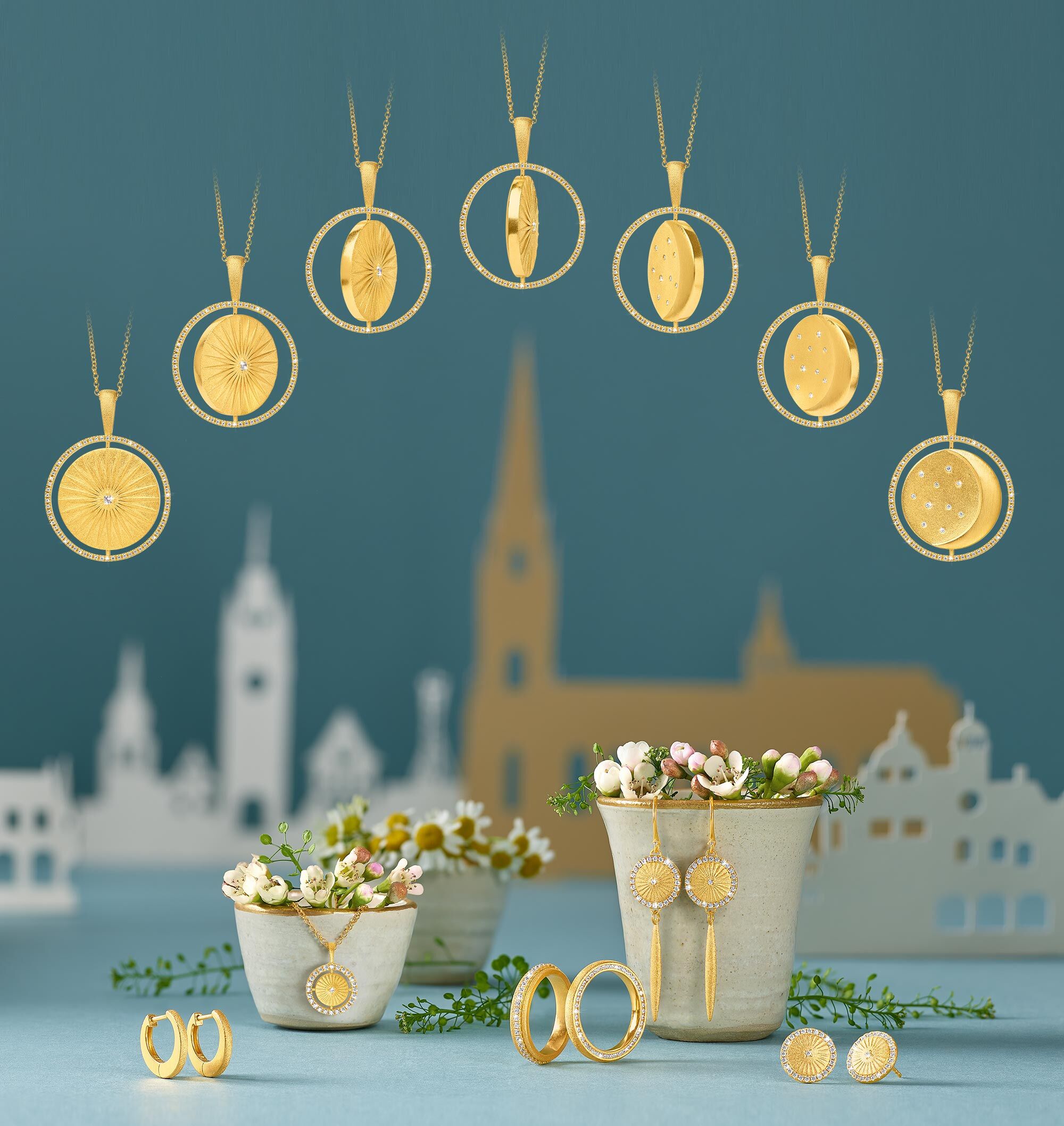 Bernd Wolf Sun&Moon´33 Zirkonia 925er Sterlingsilber 8613004156-V80