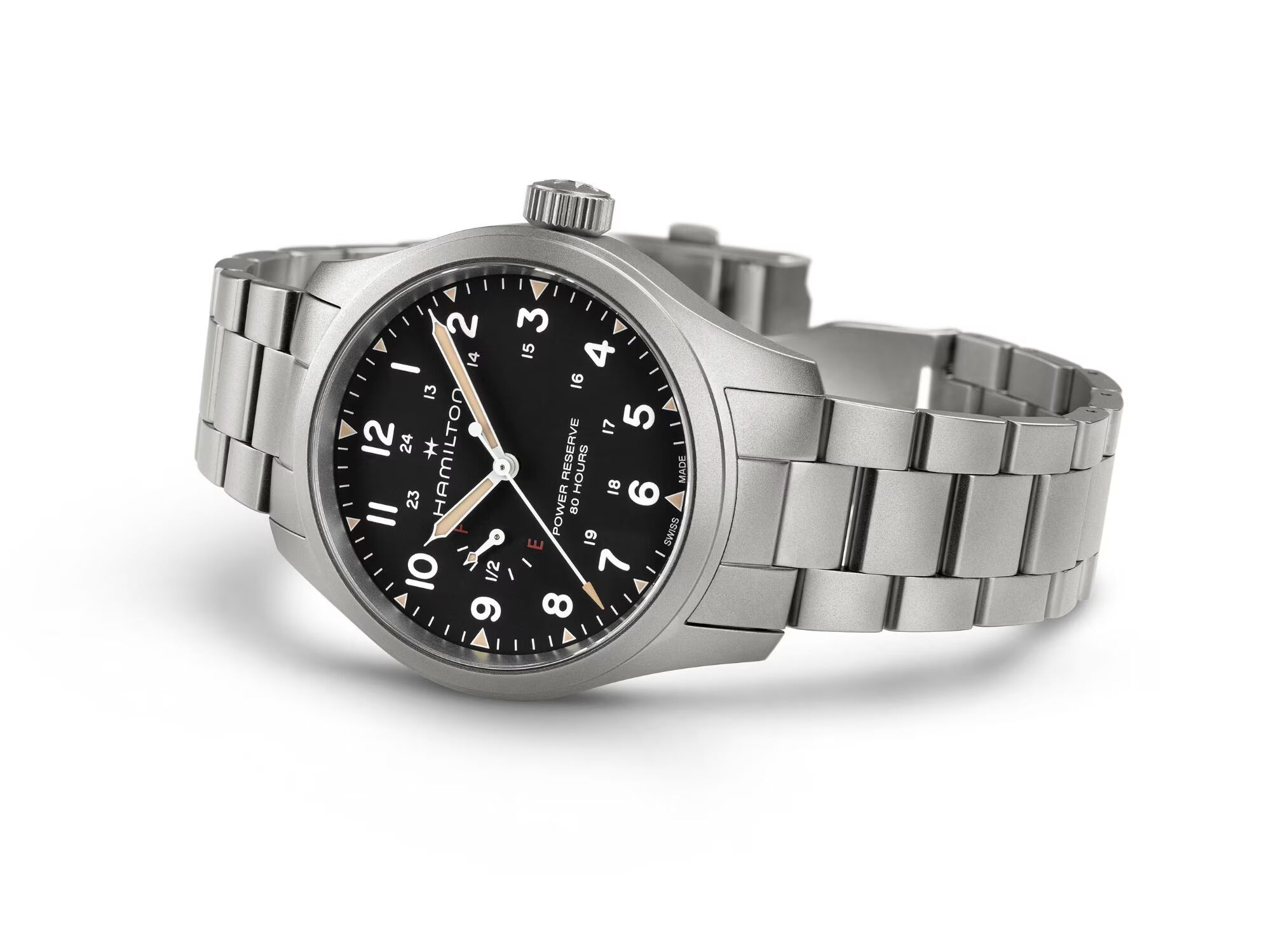 Hamilton KHAKI FIELD MECHANICAL POWER RESERVE 40MM Herrenuhr H69509130