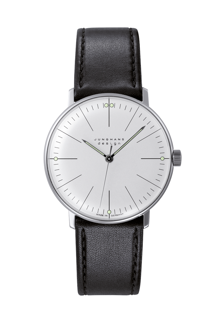 JUNGHANS max bill Handaufzug 027/3700.02 Herrenuhr