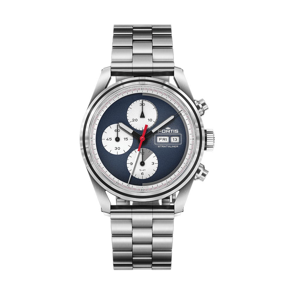 S-41_blue-japan_BB Fortis Stratoliner S-41 Blue Japan Men's Watch F2340010