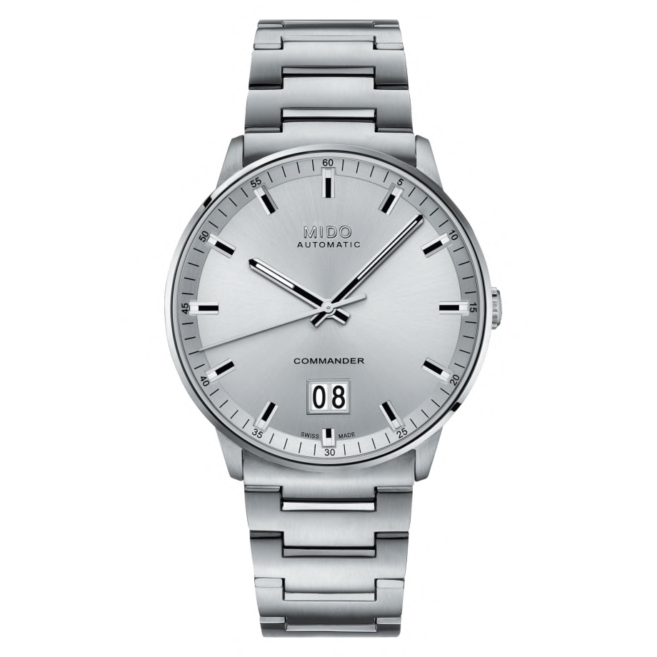 M021-626-11-031-00_0_front_1_1 Mido Commander II Herrenuhr M021.626.11.031.00