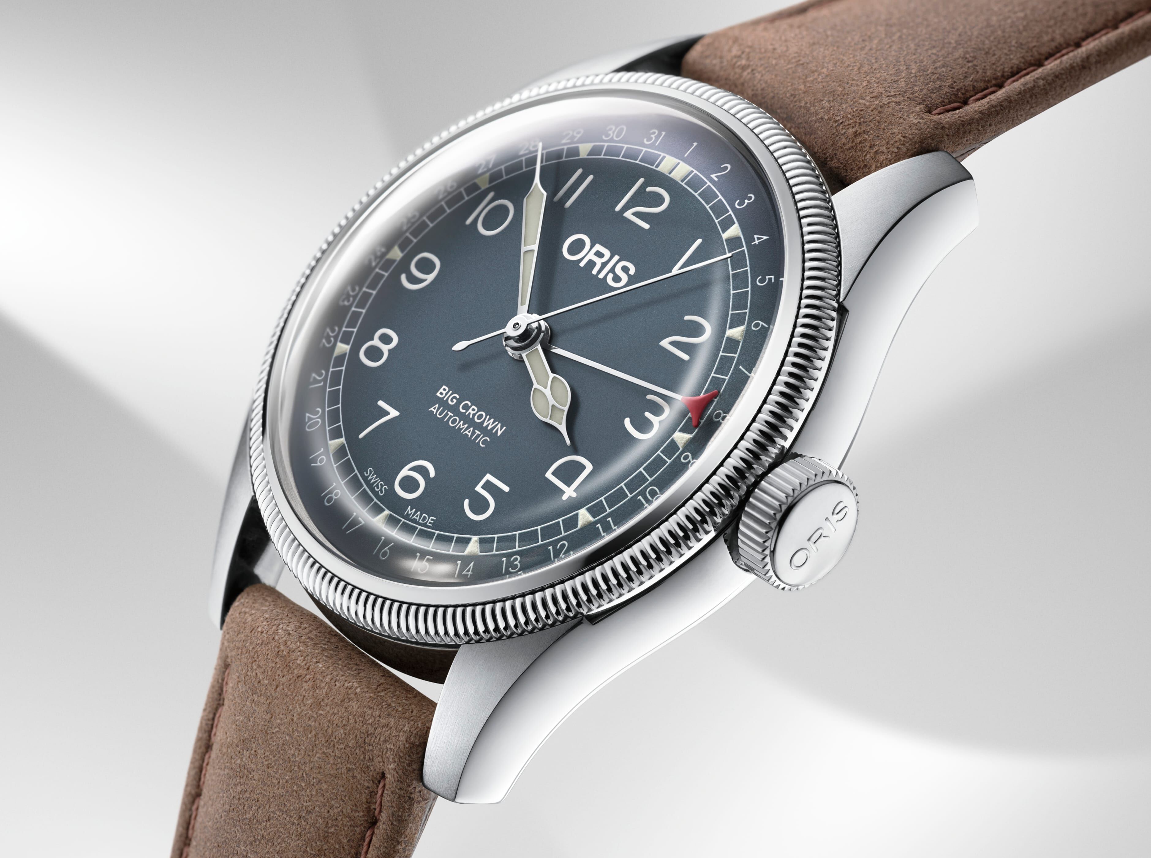 Oris BIG CROWN POINTER DATE men's watch 01-754-7785-4065-07-6-20-10 Oris BIG CROWN POINTER DATE men's watch 01-754-7785-4065-07-6-20-10