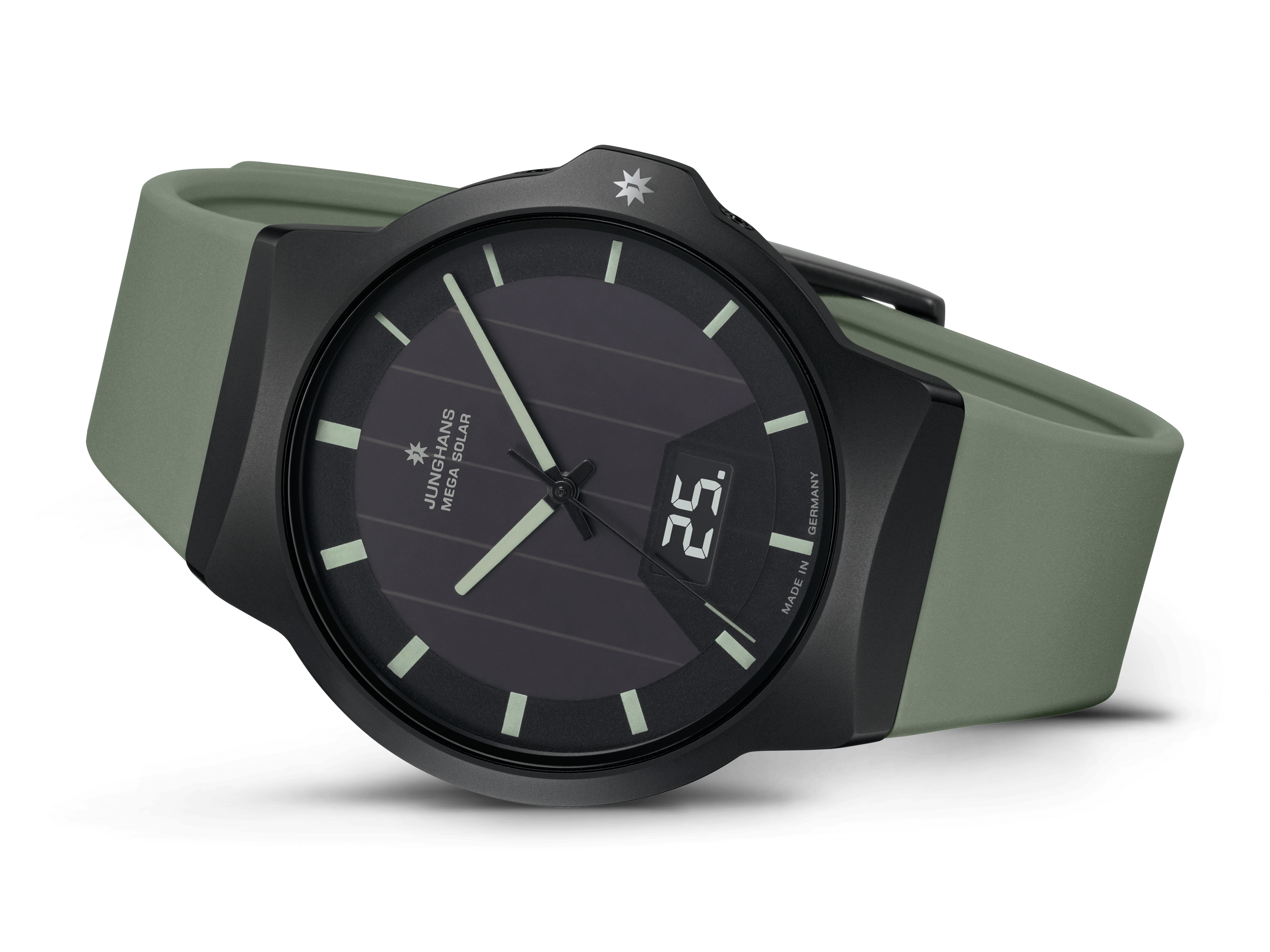 Radio Controlled Junghans Uhr Mega Solar Mega Solar Junghans Uhr