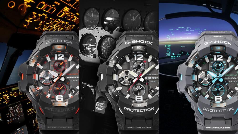 G-SHOCK GRAVITYMASTER Herrenuhr GR-B300-1A4ER