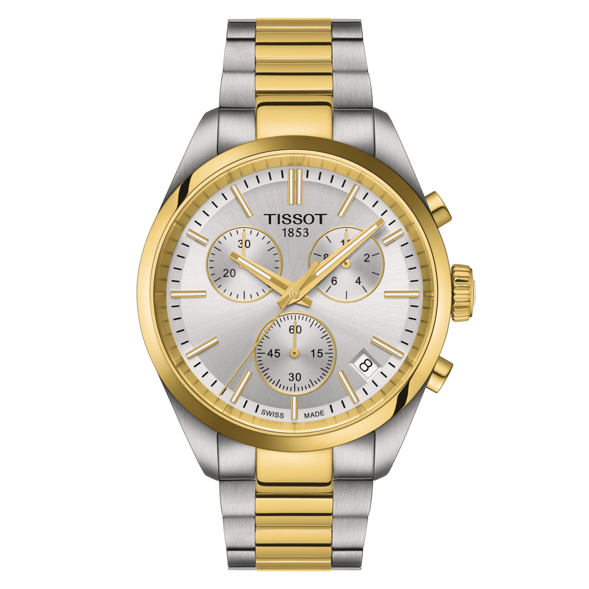 T150-417-22-031-00_1 Tissot PR 100 Chronograph Men's Watch T150.417.22.031.00