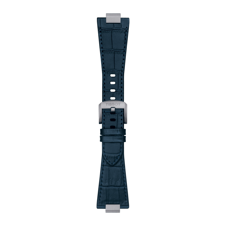 T852-047-701_view_1 Tissot Ersatzarmband Leder blau für PRX