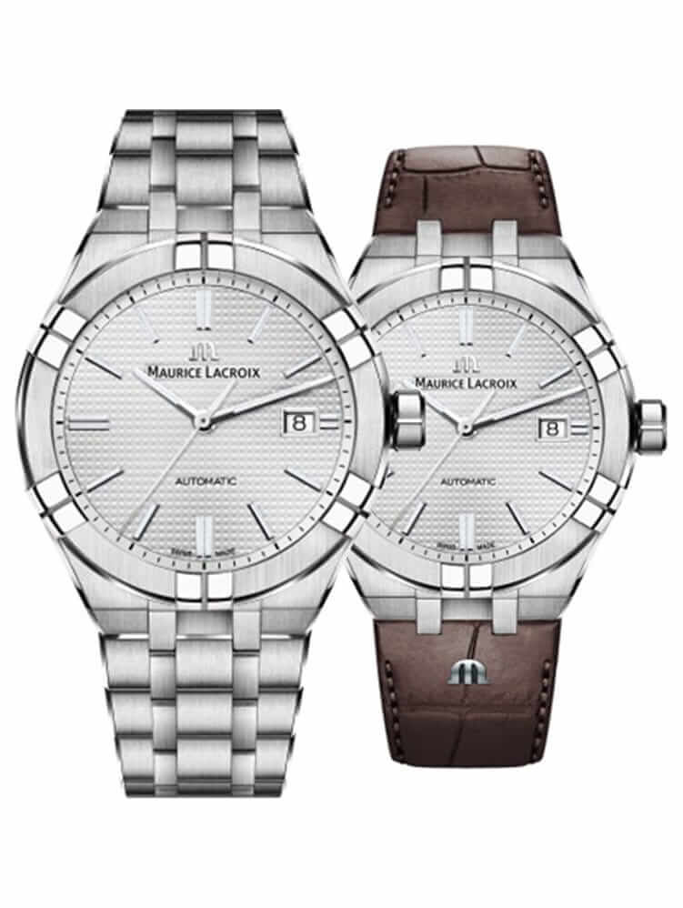 Maurice Lacroix Aikon Strap-Promotion Date Herrenuhr AI6008-SS002-130-2