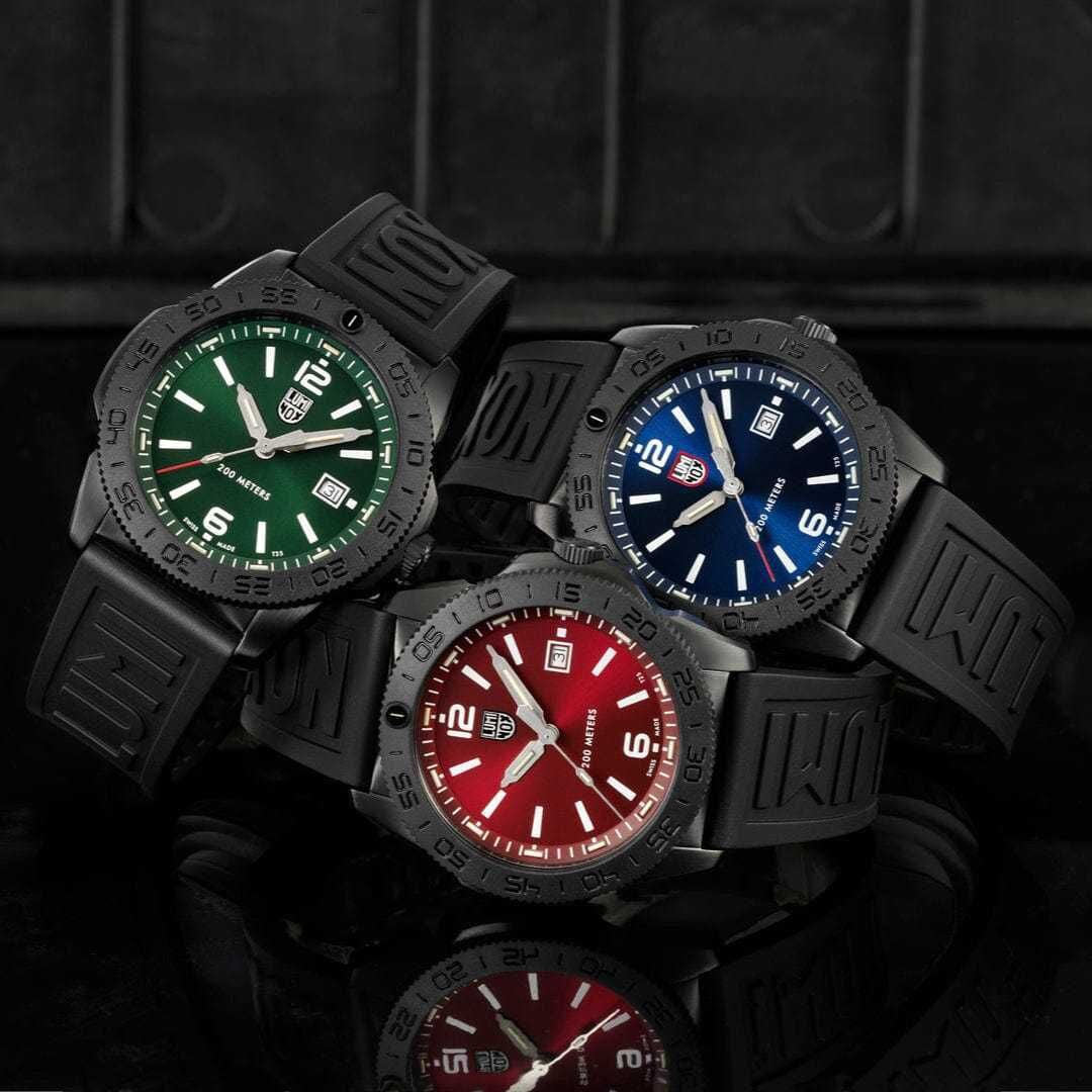 Luminox Pacific Diver 44 mm Taucheruhr  Grün Herrenuhr XS.3137.B
