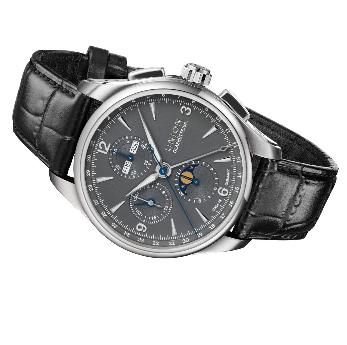 Union Glashütte Belisar Chronograph Moon Phase Men's Watch D014.425.16.087.00