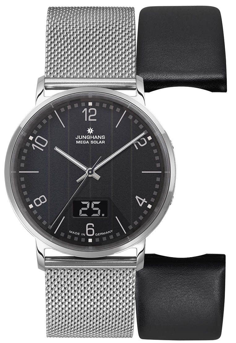56_4628-44_front JUNGHANS Milano MEGA Solar 056/4628.44 Herrenuhr