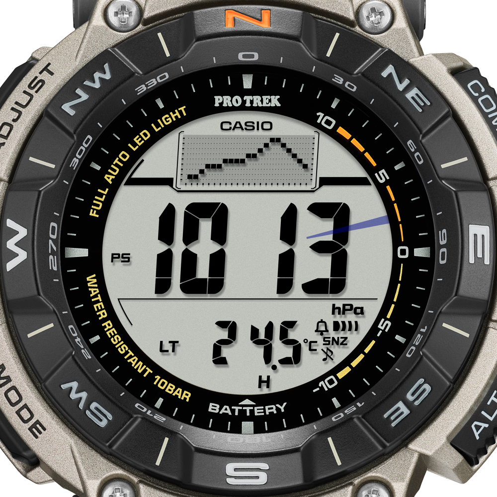 Casio PRO TREK Herrenuhr PRG-340T-7ER Casio PRO TREK Herrenuhr PRG-340T-7ER