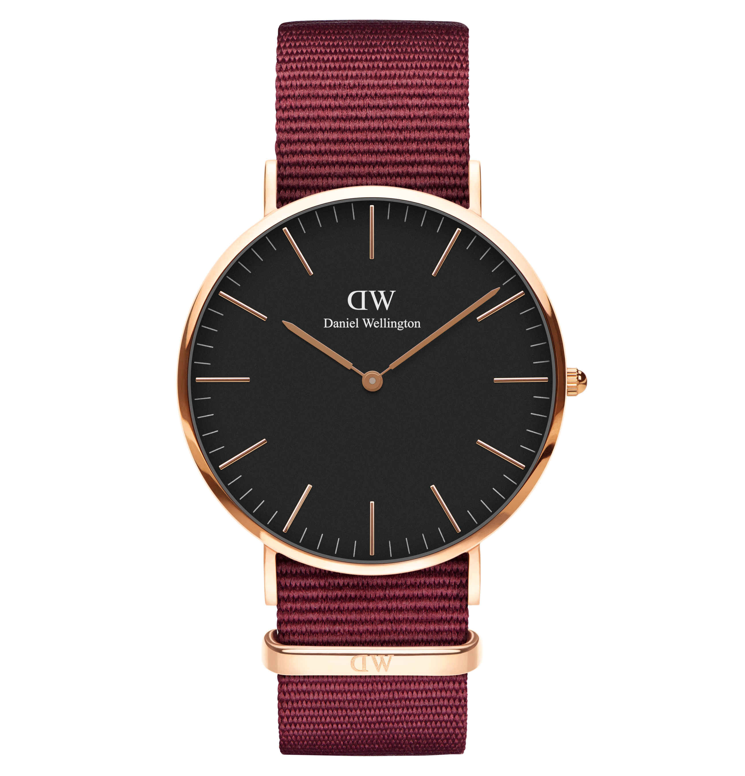 rzoom-5 Pre-owned Daniel Wellington DW00100269 Classic Black Roselyn Herrenuhr 40mm