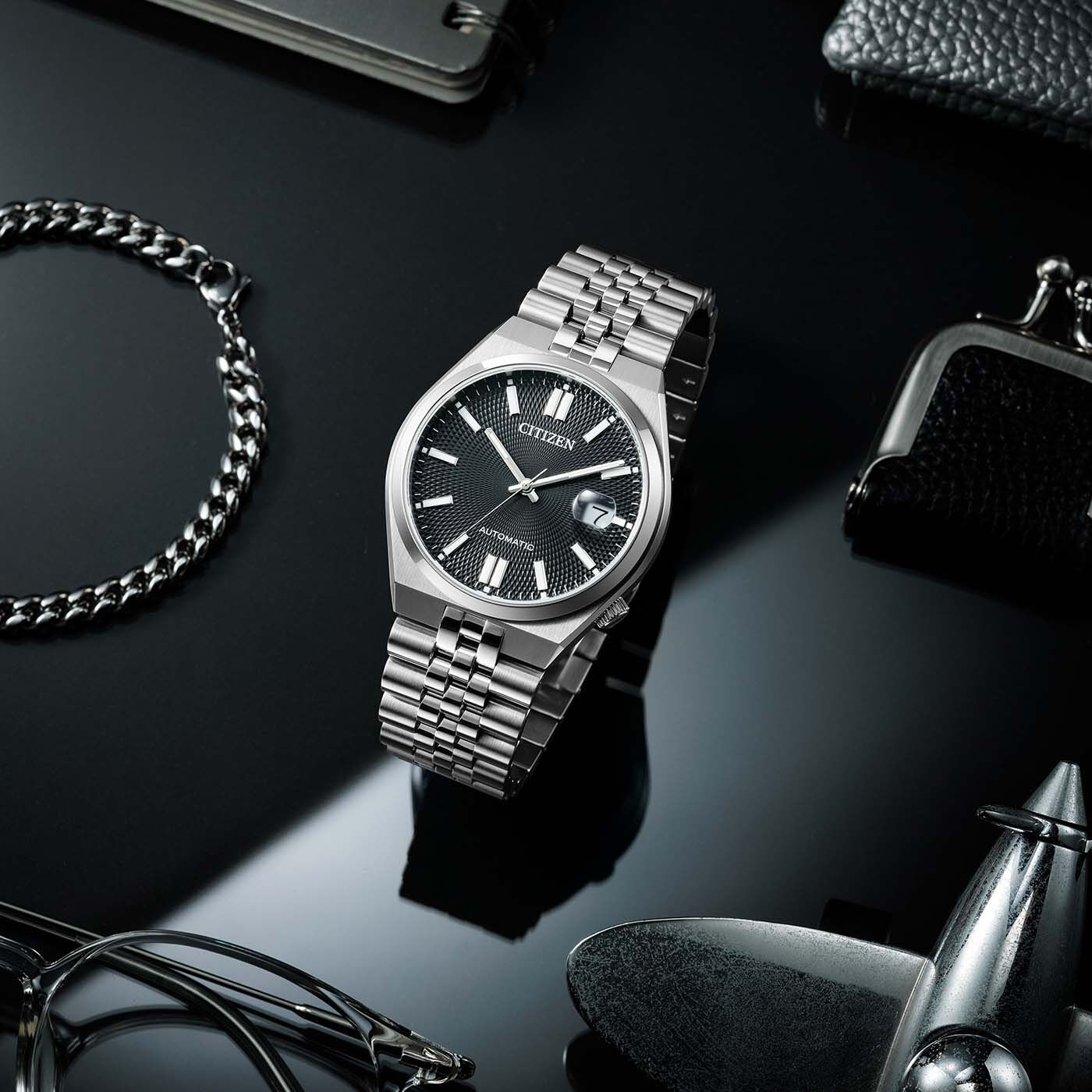 Citizen Automatic Watch Tsuyosa 60h Men's Watch NK0020-55E