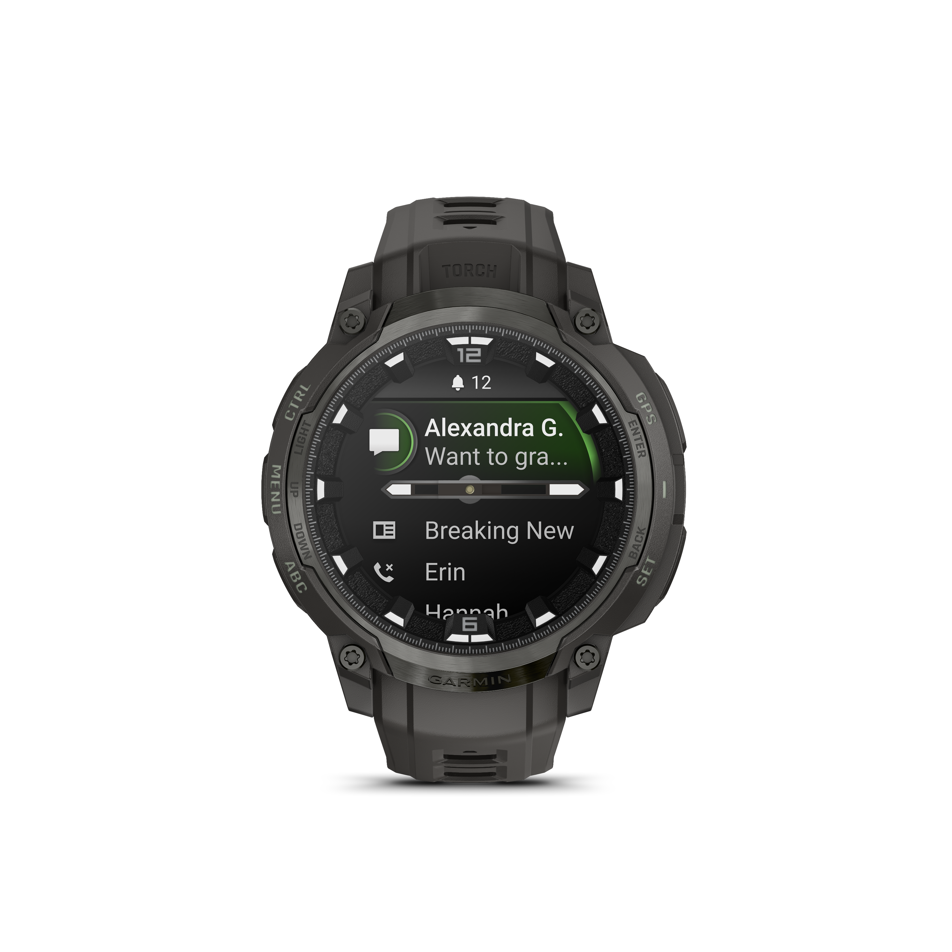 Garmin Instinct® Crossover AMOLED
Anthrazitgrau Herrenuhr 010-03398-00