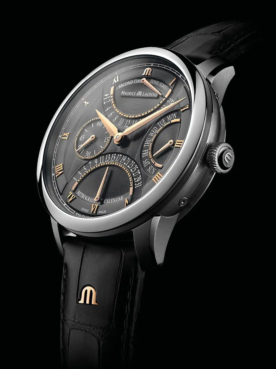 Maurice Lacroix Masterpiece Triple Retrograde Herrenuhr MP6538-SS001-310-1