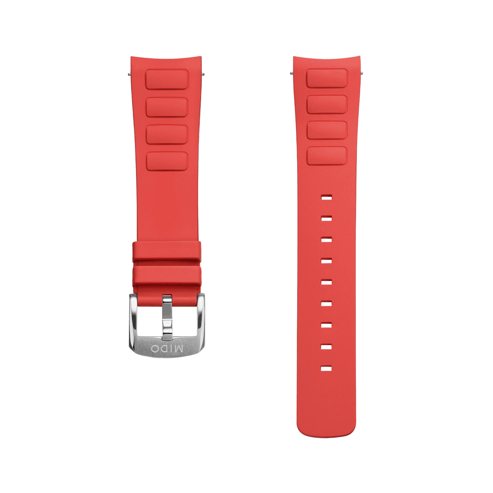 M852019158_4_front_1_1 Mido replacement bracelet rubber red 22 mm M852.019.158