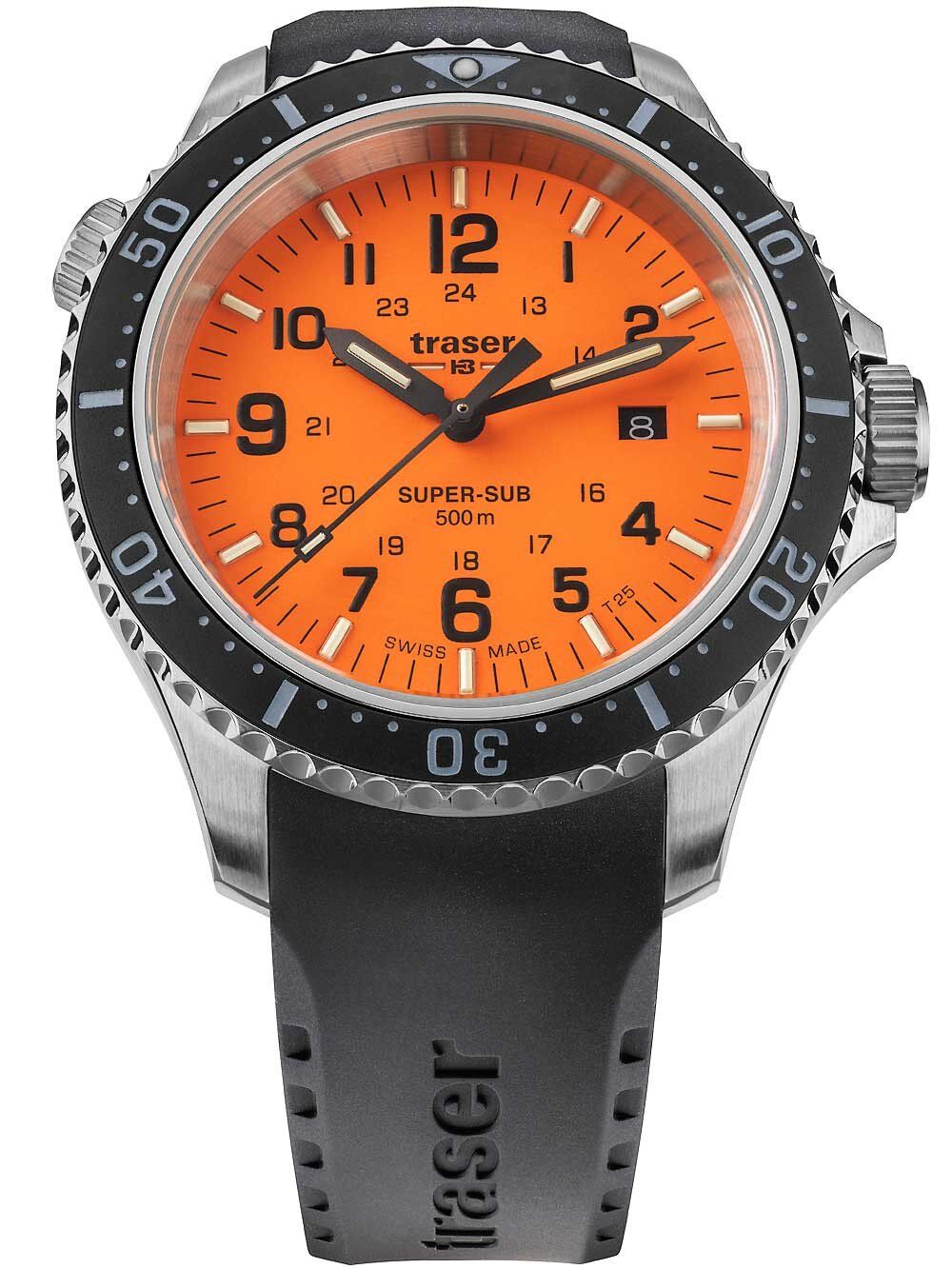 Traser H3 P67 Diver Orange Herrenuhr 109380