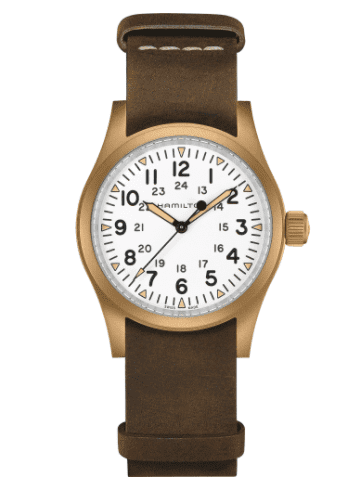 Hamilton Khaki Field Mechanical Bronze Herrenuhr H69459510