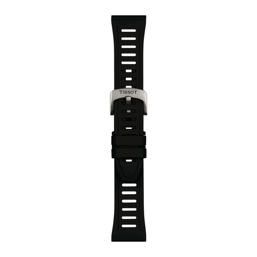 Tissot Ersatzarmband XS Silikon Schwarz 21 mm T852.049.249