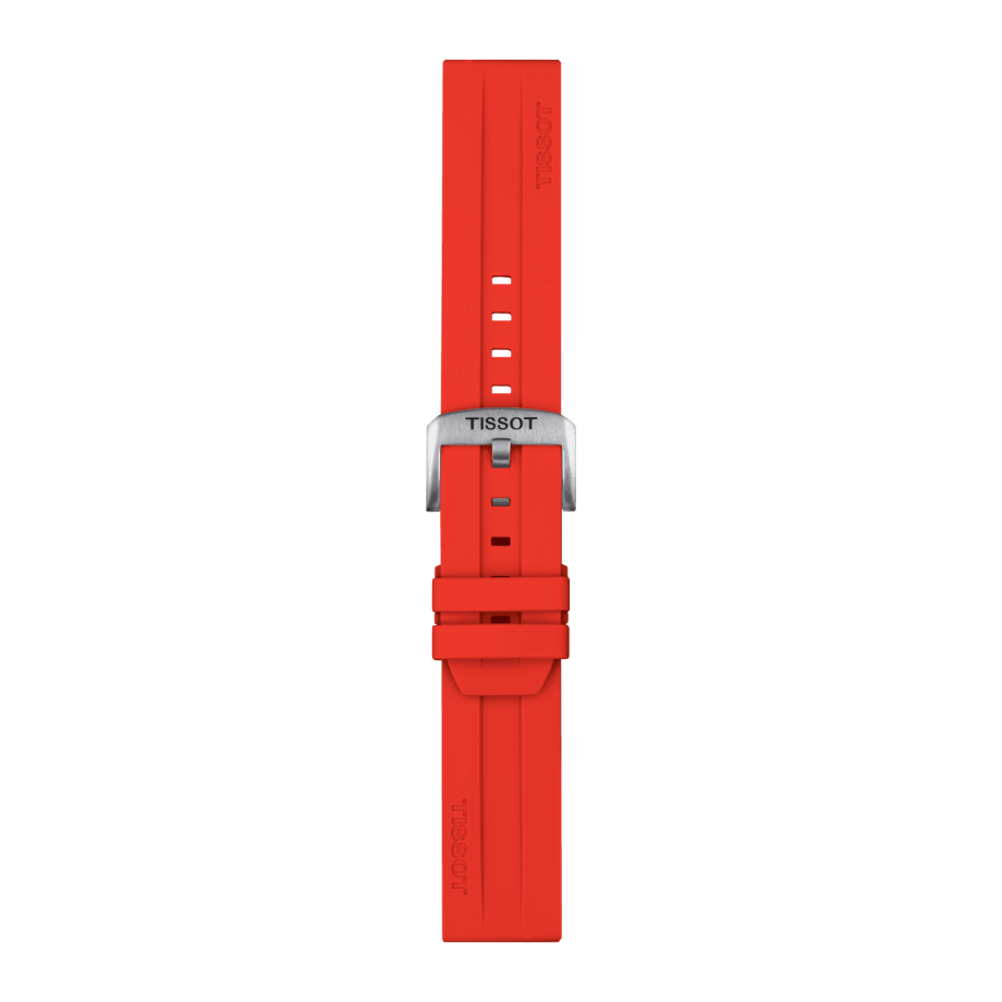 Tissot Ersatzarmband Silkon rot