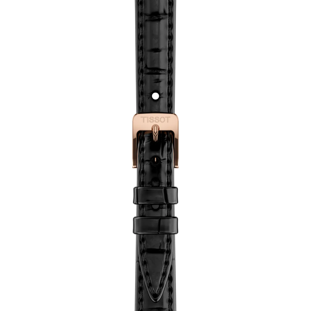 Tissot T-Lady SRV weiß Leder Damenuhr T160.110.36.113.00