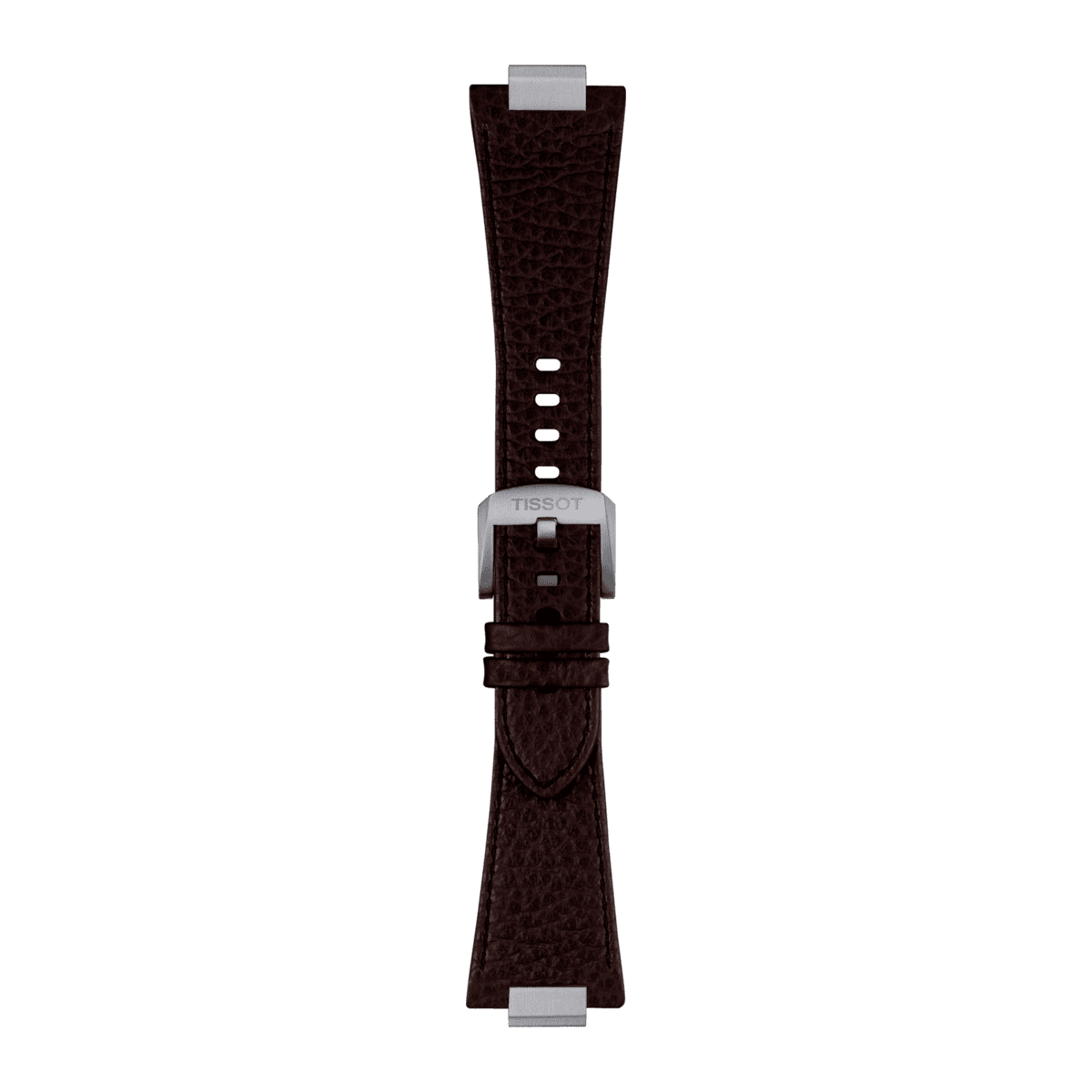 Tissot replacement strap brown leather