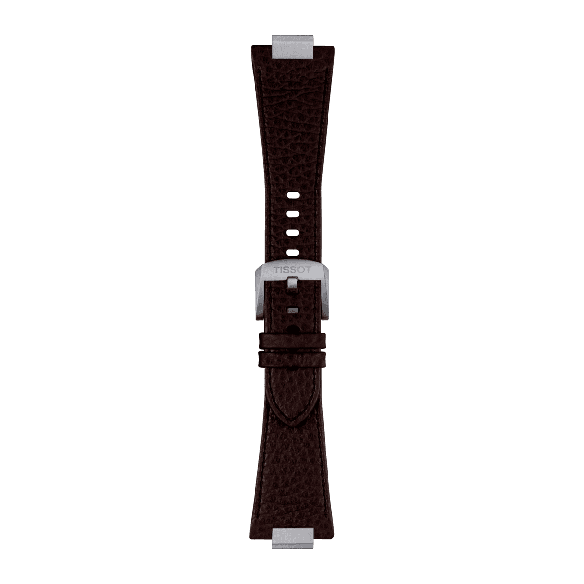 T852-049-413_view Tissot replacement strap brown leather