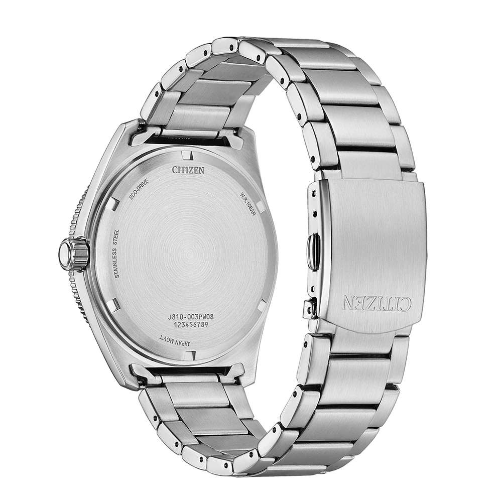 Citizen Eco-Drive Marine Sports Edelstahl Grün, 43mm Herrenuhr AW1880-55X