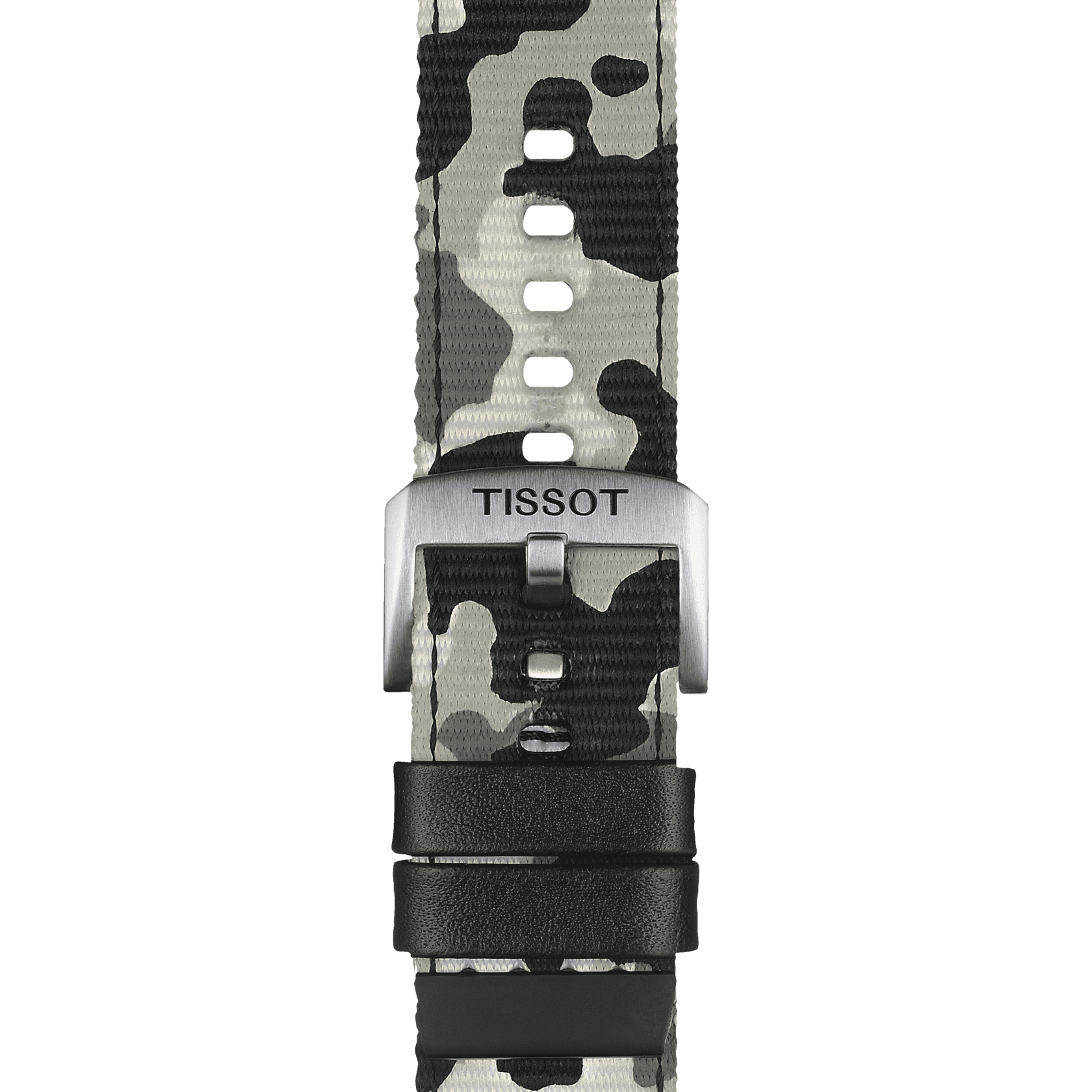 Tissot replacement bracelet textile camouflage