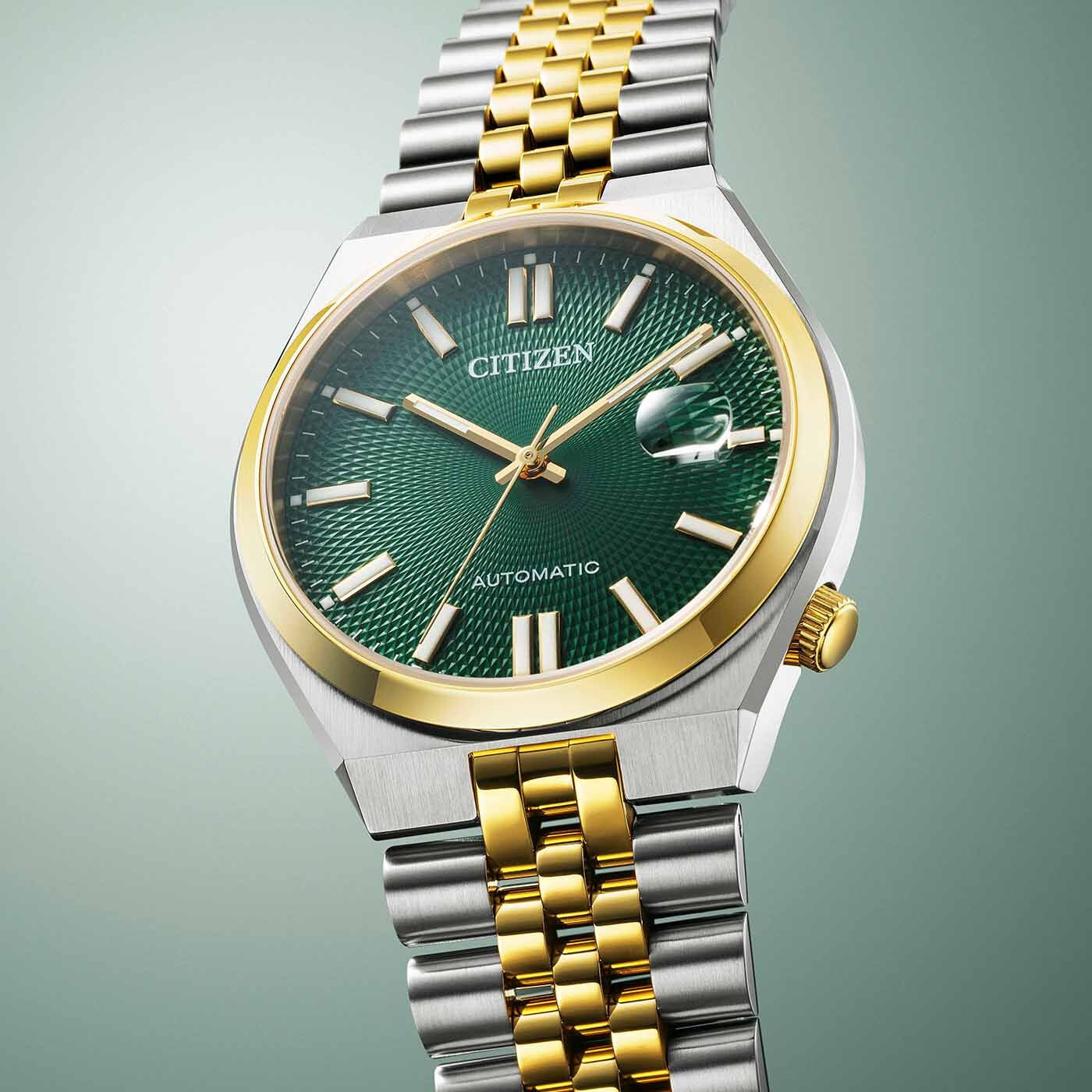Citizen Tsuyosa automatic watch bicolor men's watch NK0024-54X