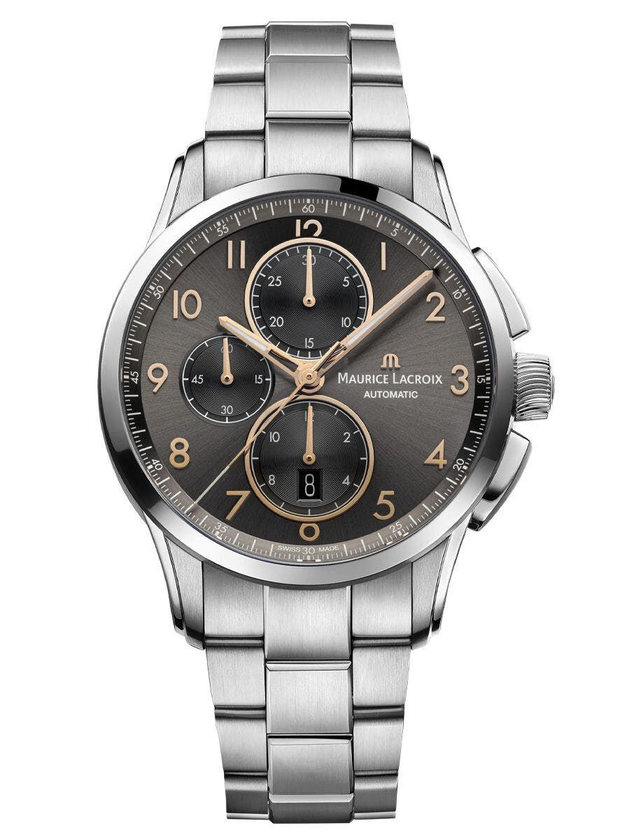 Maurice Lacroix Pontos Automatik Chronograph Herrenuhr PT6388-SS002-321-1