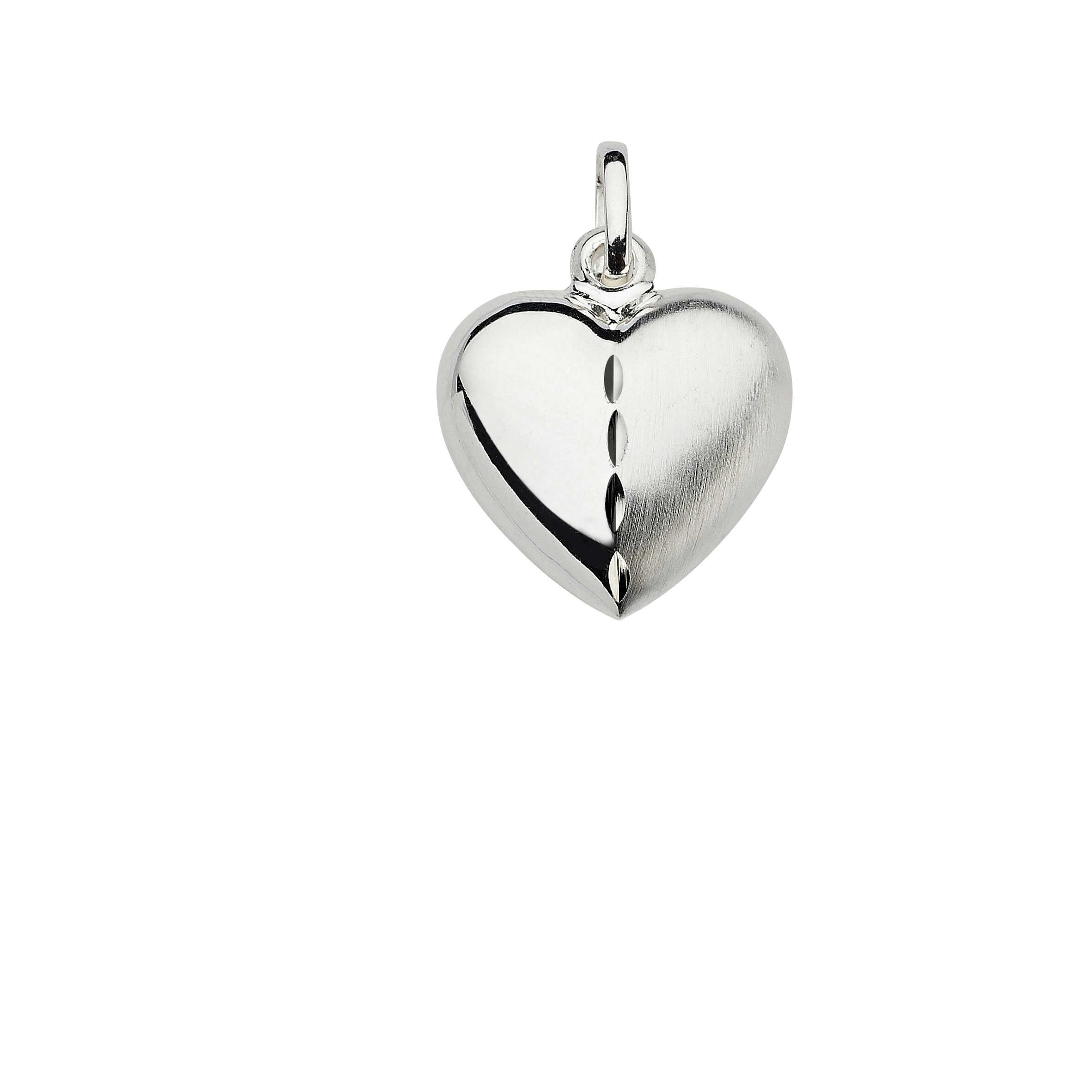 CEM 925 silver pendant heart BAH900860