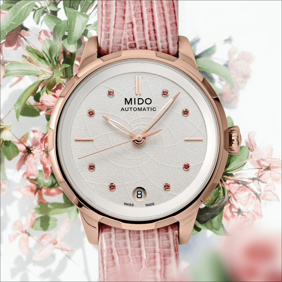 Mido Rainflower Damenuhr M0432073601100