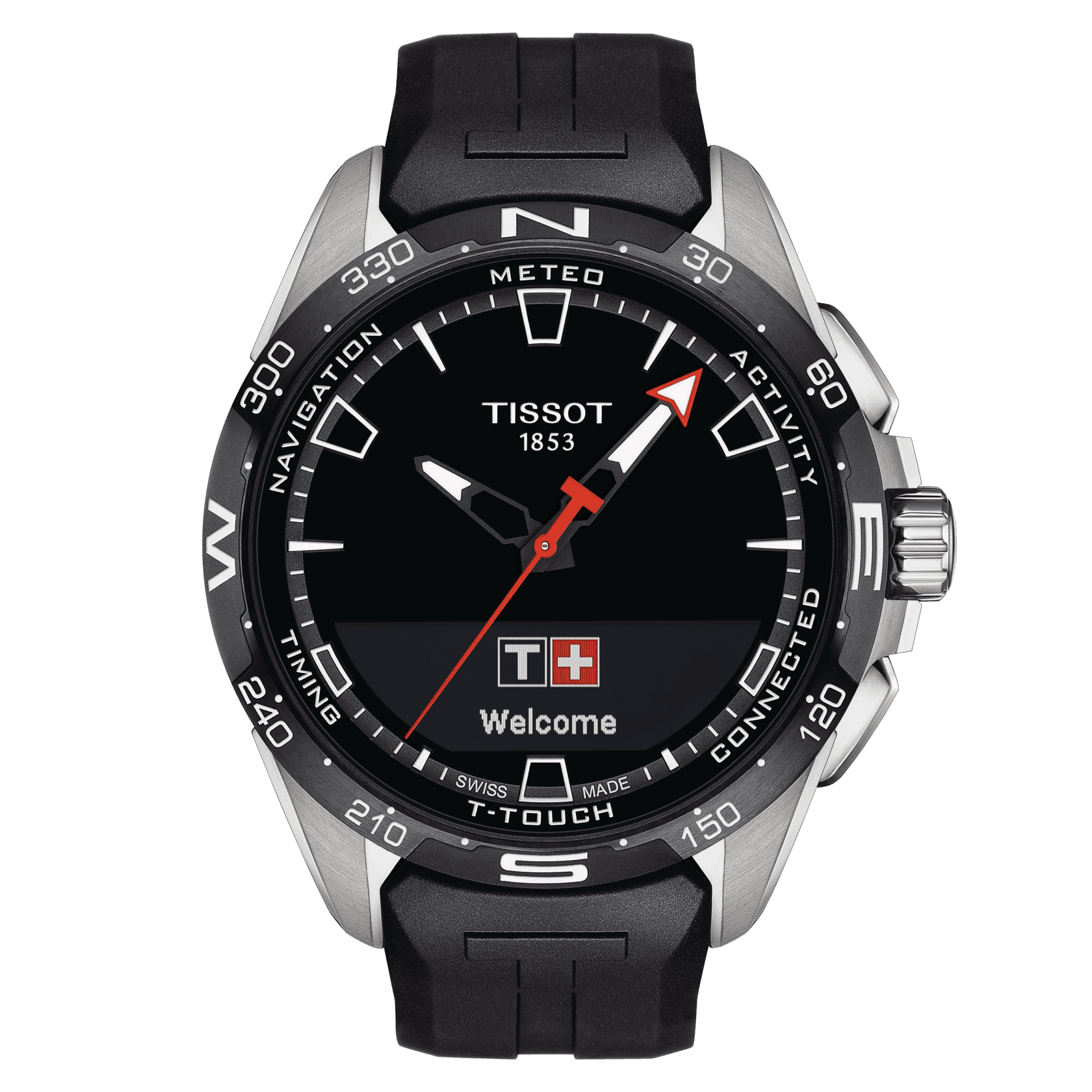 T121-420-47-051-00 Tissot T-TOUCH CONNECT SOLAR men's watch T121.420.47.051.00