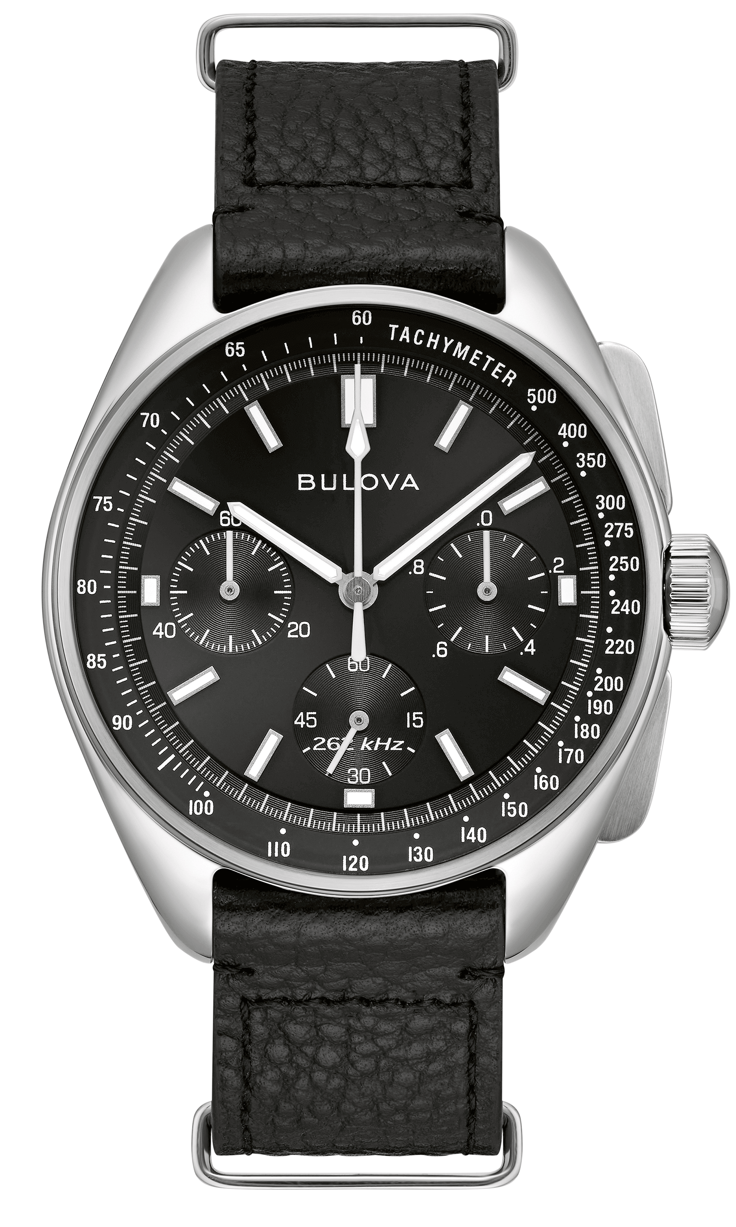 Bulova Lunar Pilot Chronograph 96K111 men's watch with interchangeable strap