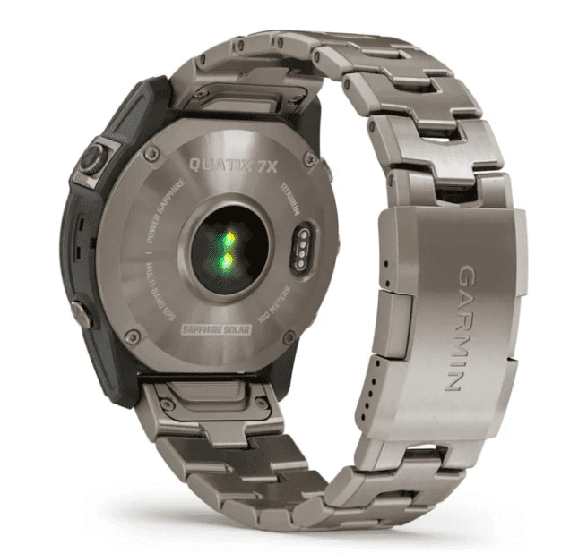 Garmin QUATIX 7X – Solar Edition Herrenuhr mit Silikon Ersatzarmband 010-02541-61