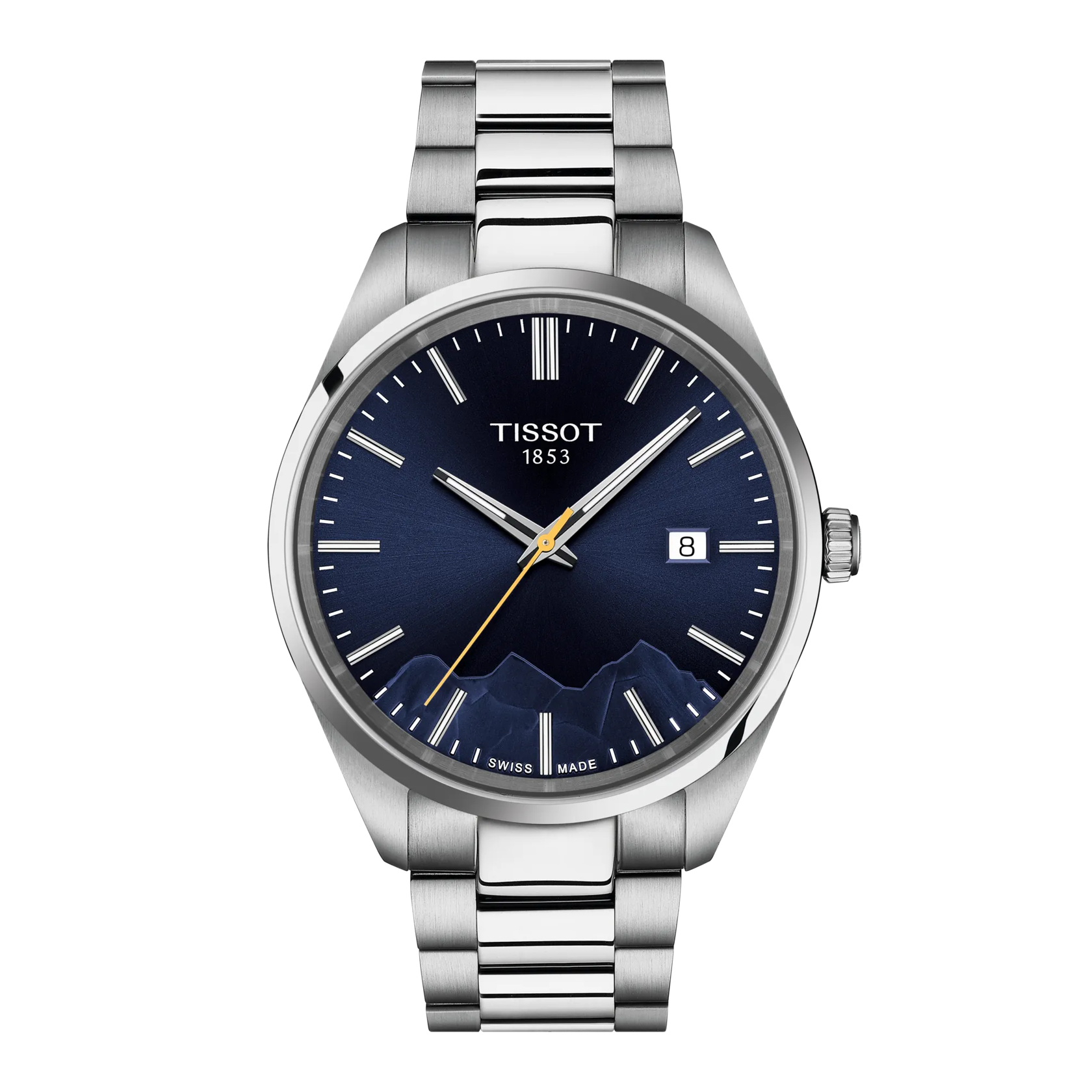 Tissot PR 100 Jungfraubahn 40mm, Schweizer Quarzwerk Herrenuhr T150.410.11.041.02