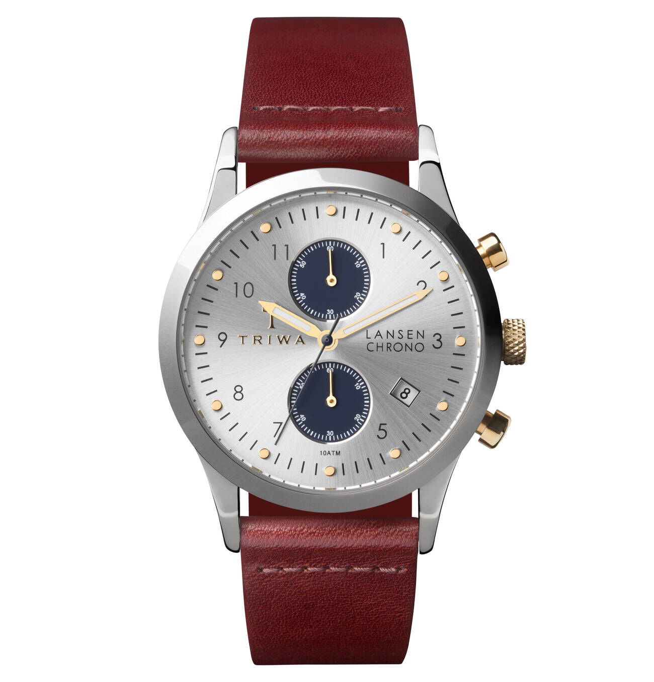 zoom-23 Pre-owned - Triwa Unisex Watch Loch Lansen Chrono Cognac Classic TRLCST115CL010312