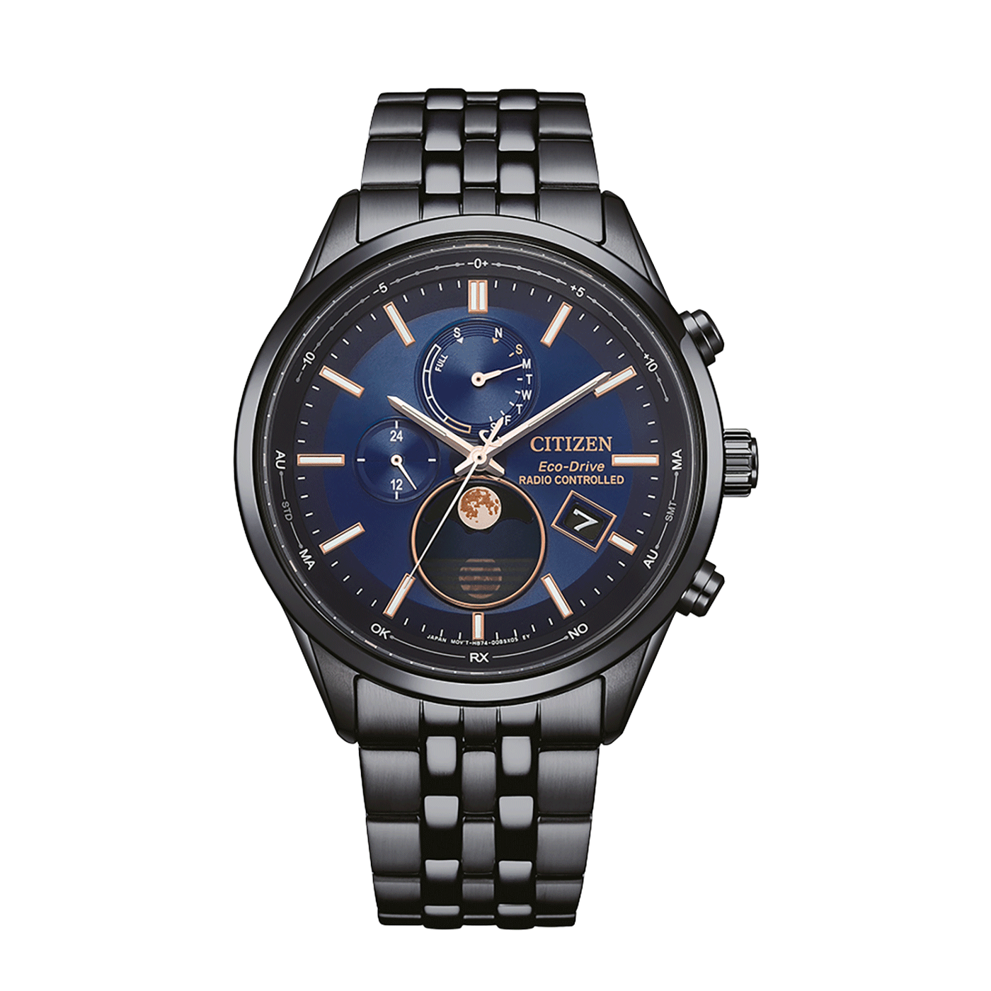 Citizen Radio-Controlled Solar Moonphase Men's Watch BY1035-56L
