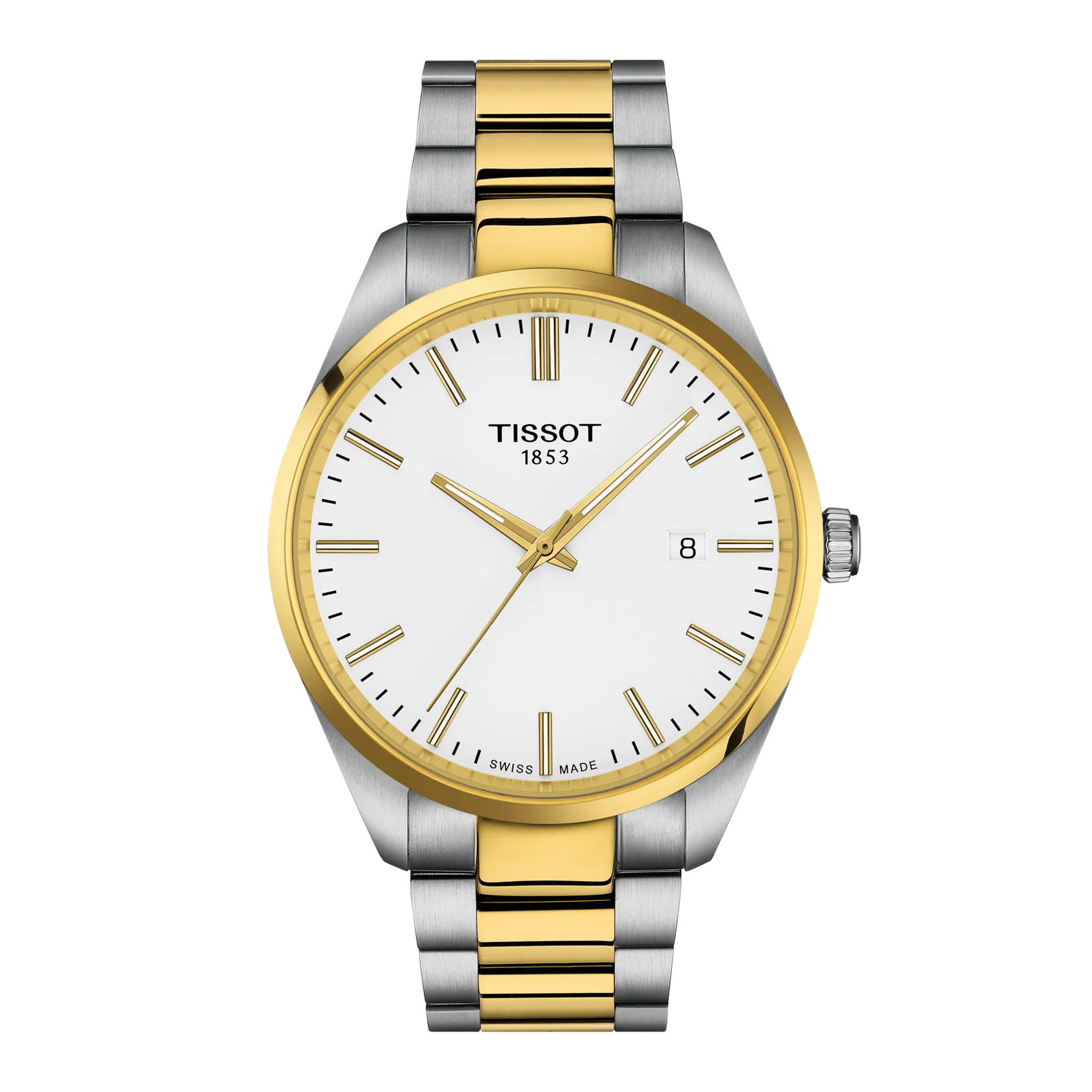 Tissot PR 100 quartz movement, 40mm, quick-release strap men's watch T150.410.22.011.00