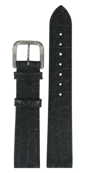 Tissot Ersatzarmband Leder schwarz